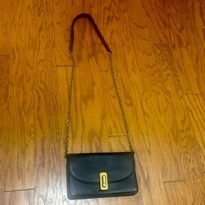 Marc Jacobs crossbody wallet purse, black.